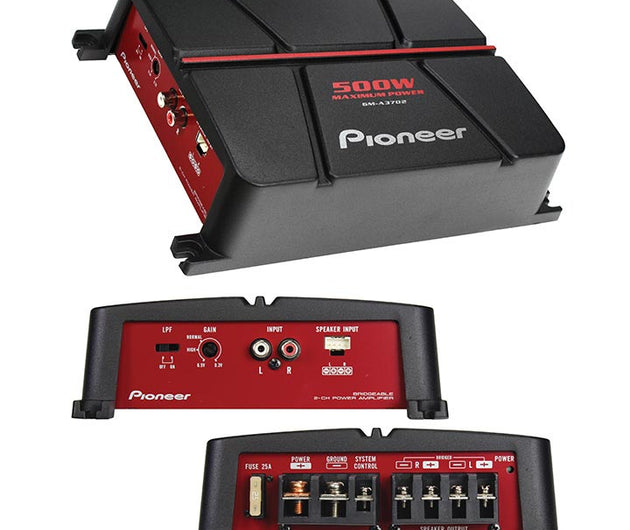 PIONEER GM-A3702 AMPLIFIER2CH/500W