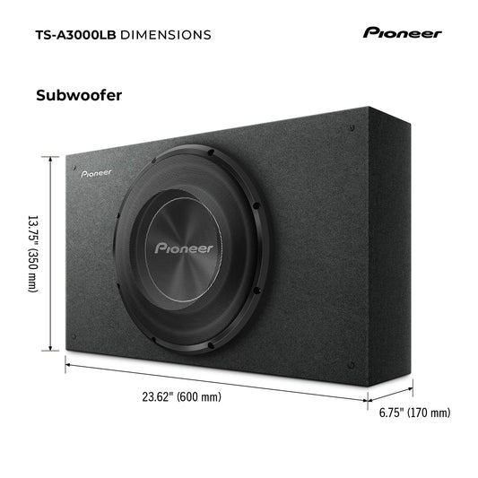 PIONEER TS-A3000LB12" 1500W